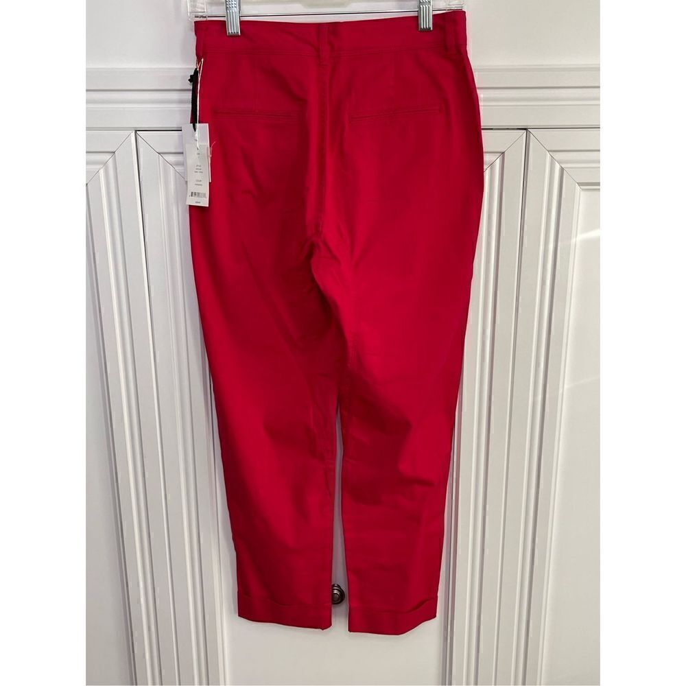 The Script Red Matilde Pants Size 0 NWT - Picture 5 of 8